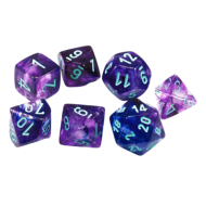 Dungeons & Dragons, FRP, Srbija, Prodaja Beograd, Kockice, Chessex Nebula Nocturnal Blue