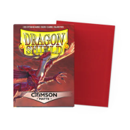 One Piece Card Game, One Piece TCG, OP, Beograd,One Piece Card Game Prodaja, Beograd,One Piece TCG Prodaja Beograd, Luffy, Zoro, Sanji, Nami, Dragon Shield Standard Size Matte Sleeves - Crimson