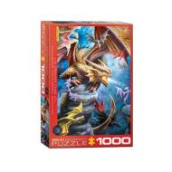 Puzzle, Puzzle 1000, sklapanje puzli, puzzle prodaja, Beograd, Dragon Clan by Ann Stokes Puzzle