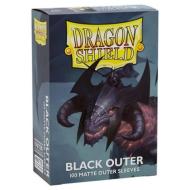 Dragon Shield Standard Matte Black Outer Sleeves