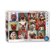 Puzzle, Puzzle 1000, sklapanje puzli, puzzle prodaja, Beograd, Funny Dogs by Lucia Heffernan Puzzle
