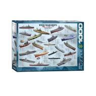 Puzzle, Puzzle 1000, sklapanje puzli, puzzle prodaja, Beograd, WW II Warships Puzzle