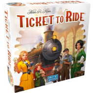 Drustvena igra, drustvene igre, Beograd, Prodaja, Srbija, zabava, porodicne igre, igre za porodicu, fantasy, sci-fi, Ticket to Ride (refresh)