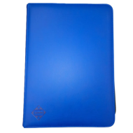 Kaissa 9-Pkt Premium Zippered Binder Dark Blue