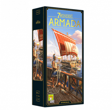 Drustvena igra, drustvene igre, Beograd, Prodaja, Srbija, zabava, strategija, fantasy, sci-fi, 7 Wonders - Armada expansion