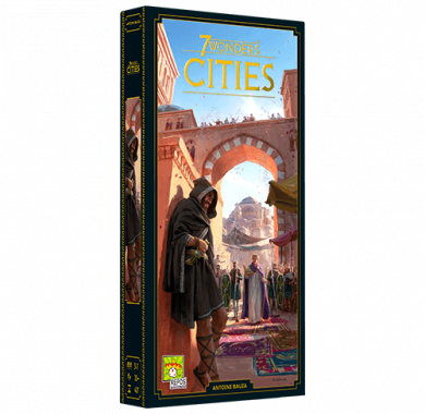 Drustvena igra, drustvene igre, Beograd, Prodaja, Srbija, zabava, strategija, fantasy, sci-fi, 7 Wonders - Cities expansion