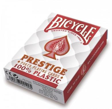 Bicycle Karte, Bicycle Cards, Prodaja, Karte, Kupovina, Beograd, Zabava, Karte za trikove, Karte za igranje, Kvalitetne karte, Bicycle Prestige Jumbo Index 100% Plastic Red