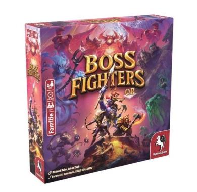 Drustvena igra, drustvene igre, Beograd, Prodaja, Srbija, zabava, porodicne igre, igre za porodicu, fantasy, sci-fi, Boss Fighter QR