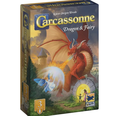 Drustvena igra, drustvene igre, Beograd, Prodaja, Srbija, zabava, porodicne igre, igre za porodicu, fantasy, sci-fi, Carcassonne Dragon and Fairy (na srpskom jeziku)