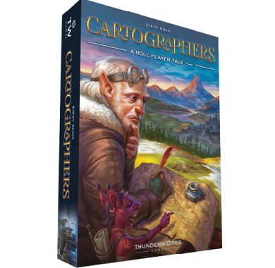 Drustvena igra, drustvene igre, Beograd, Prodaja, Srbija, zabava, porodicne igre, igre za porodicu, fantasy, sci-fi, Cartographers (na srpskom jeziku)