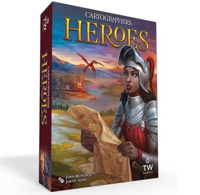 Drustvena igra, drustvene igre, Beograd, Prodaja, Srbija, zabava, porodicne igre, igre za porodicu, fantasy, sci-fi, Cartographers Heroes
