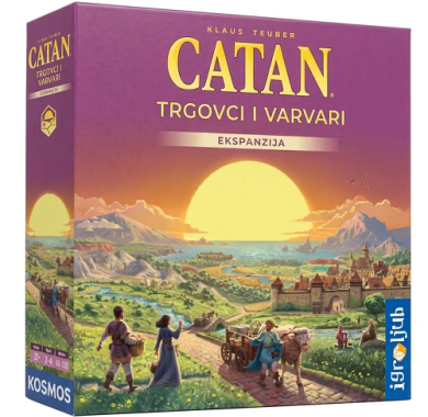 Drustvena igra, drustvene igre, Beograd, Prodaja, Srbija, zabava, porodicne igre, igre za porodicu, fantasy, sci-fi, Catan Trgovci i Varvari (Traders & Barbarians na srpskom jeziku)