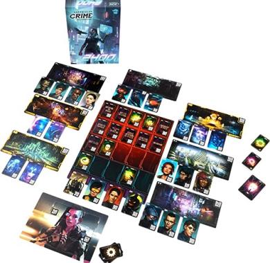 Drustvena igra, drustvene igre, Beograd, Prodaja, Srbija, zabava, fantasy, sci-fi, Chronicles of Crime 2400