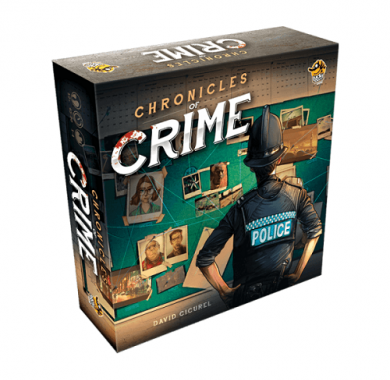 Hronike Zločina (Chronicles of Crime) - Kutija Drustvena igra, drustvene igre, Beograd, Prodaja, Srbija, zabava, fantasy, sci-fi, Hronike Zločina (Chronicles of Crime)