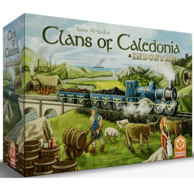 Drustvena igra, drustvene igre, Beograd, Prodaja, Srbija, zabava, porodicne igre, igre za porodicu, fantasy, sci-fi, Clans of Caledonia Industria Expansion