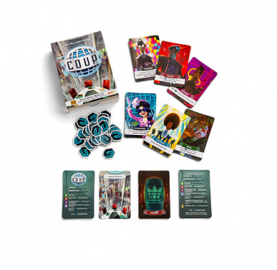 Coup: Deluxe Edition - Sadržaj Drustvena igra, Beograd, Prodaja, Srbija, Coup: Deluxe Edition