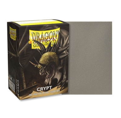 One Piece, Pokemon, MTG, Slivovi, sleeves, zastita za karte, prodaja, beograd, oprema za karte, Dragon Shield Dual Matte Standard Size - Crypt