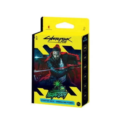 Cyberpunk TCG, Cyberpunk 2077, Cyberpunk Beograd, Cyberpunk Srbija, Cyberpunk TCG – Beta Starter Deck – Embracing Power