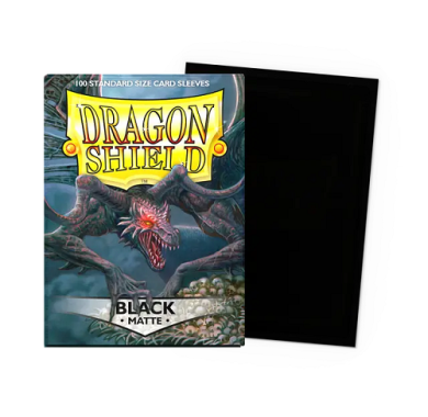 One Piece Card Game, One Piece TCG, OP, Beograd,One Piece Card Game Prodaja, Beograd,One Piece TCG Prodaja Beograd, Luffy, Zoro, Sanji, Nami, Dragon Shield Standard Size Matte Sleeves - Black