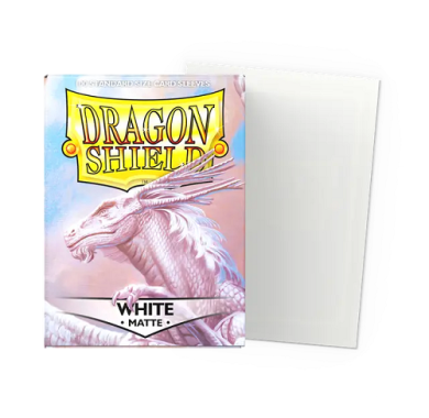 One Piece Card Game, One Piece TCG, OP, Beograd,One Piece Card Game Prodaja, Beograd,One Piece TCG Prodaja Beograd, Luffy, Zoro, Sanji, Nami, Dragon Shield Standard Size Matte Sleeves - White