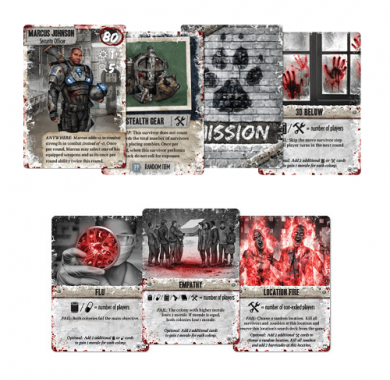 Dead of Winter: Warring Colonies - Karte Drustvena igra, drustvene igre, Beograd, Prodaja, Srbija, zabava, fantasy, sci-fi,Dead of Winter: Warring Colonies