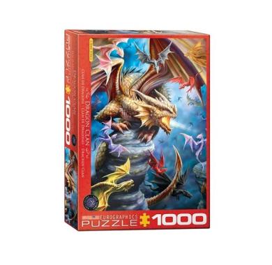 Puzzle, Puzzle 1000, sklapanje puzli, puzzle prodaja, Beograd, Dragon Clan by Ann Stokes Puzzle