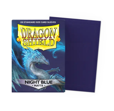 One Piece Card Game, One Piece TCG, OP, Beograd,One Piece Card Game Prodaja, Beograd,One Piece TCG Prodaja Beograd, Luffy, Zoro, Sanji, Nami, Dragon Shield Standard Size Matte Sleeves - Night Blue