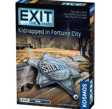 Drustvena igra, drustvene igre, Beograd, Prodaja, Srbija, zabava, porodicne igre, igre za porodicu, fantasy, sci-fi, Exit: The Game – Kidnapped in Fortune City