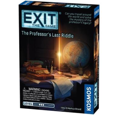 Drustvena igra, drustvene igre, Beograd, Prodaja, Srbija, zabava, porodicne igre, igre za porodicu, fantasy, sci-fi Exit: The Game – The Professors Last Riddle,