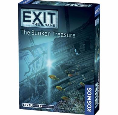 Drustvena igra, drustvene igre, Beograd, Prodaja, Srbija, zabava, party igre, igre zabavu, igre za okupljanje, party, fantasy, sci-fi, Exit The Game – The Sunken Treasure