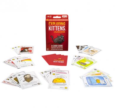 Drustvena igra, drustvene igre, Beograd, Prodaja, Srbija, zabava, party igre, igre zabavu, igre za okupljanje, party, fantasy, sci-fi, Exploding Kittens - 2 Player edition