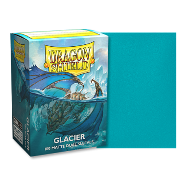 One Piece Card Game, MTG, Pokemon, Digimon TCG, Prodaja,Srbija,Beograd, Dragon Shield, slivovi, Dragon Shield, Dragon Shield Dual Matte Standard Size - Glacier