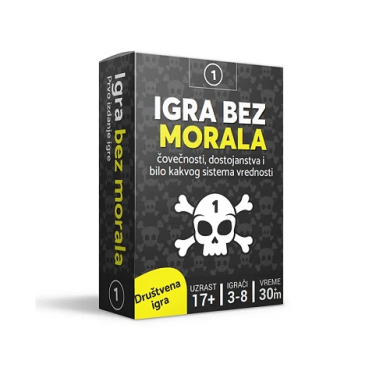 Igra Bez Morala Prvi Deo Drustvena igra, drustvene igre, Beograd, Prodaja, Srbija, zabava, porodicne igre, igre za porodicu, fantasy, sci-fi, Igra Bez Morala Prvi Deo