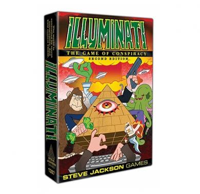 Drustvena igra, drustvene igre, Beograd, Prodaja, Srbija, zabava, party igre, igre zabavu, igre za okupljanje, party, fantasy, sci-fi,Illuminati 2nd Edition