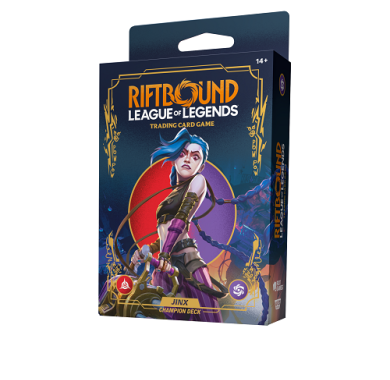 Riftbound, LoL TCG, League of Legends Serbia, League of  Legends Beograd, Riftbound Prodaja, League of Legends TCG Riftbound Origins Starter Deck - Jinx
