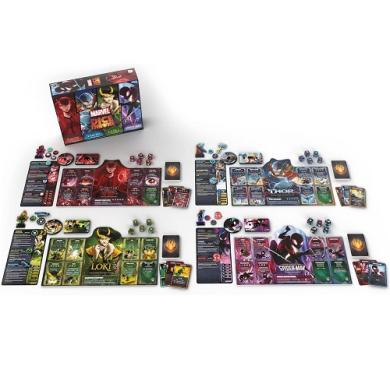 Drustvena igra, drustvene igre, Beograd, Prodaja, Srbija, zabava, porodicne igre, igre za porodicu, fantasy, sci-fi, Marvel Dice Throne 4 Hero Box