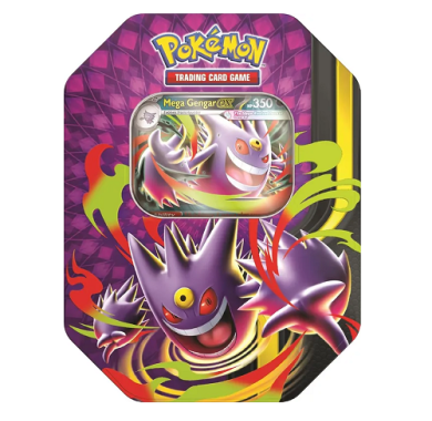 Pokémon, Pokemon, Pokemoni Srbija, Beograd, Prodaja, Pikachu, Charizard, Pokemon TCG booster, Pokemon TCG Mega Moonlit Tin Mega Gengar ex