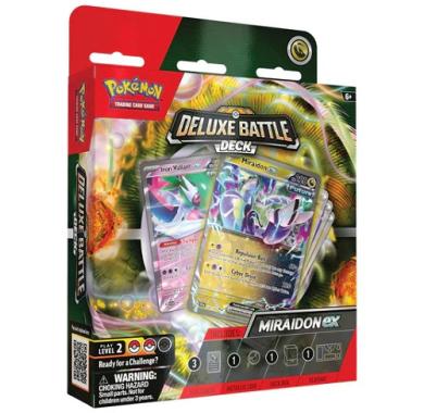 Pokémon, Pokemon, Pokemoni Srbija, Beograd, Prodaja, Pikachu, Charizard, Pokemon TCG booster, Pokemon TCG, Pokemon TCG Pokemon TCG Miraidon Deluxe Battle Deck