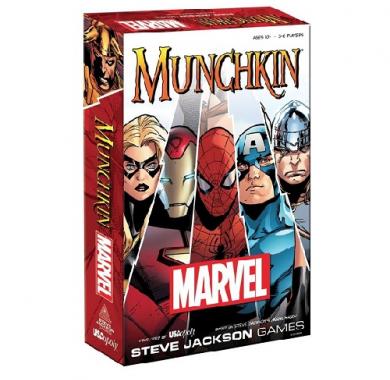 Munchkin Marvel - Kutija Drustvena igra, drustvene igre, Beograd, Prodaja, Srbija, zabava, party igre, igre zabavu, igre za okupljanje, party, fantasy, sci-fi, Munchkin Marvel