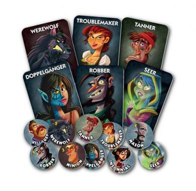 Drustvena igra, drustvene igre, Beograd, Prodaja, Srbija, zabava, party igre, igre zabavu, igre za okupljanje, party, fantasy, sci-fi, One Night Ultimate Werewolf - Daybreak