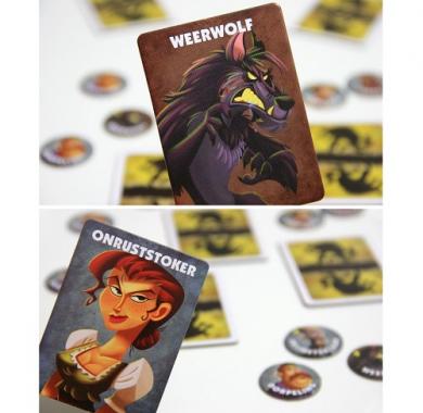Drustvena igra, drustvene igre, Beograd, Prodaja, Srbija, zabava, party igre, igre zabavu, igre za okupljanje, party, fantasy, sci-fi, One Night Ultimate Werewolf - Daybreak