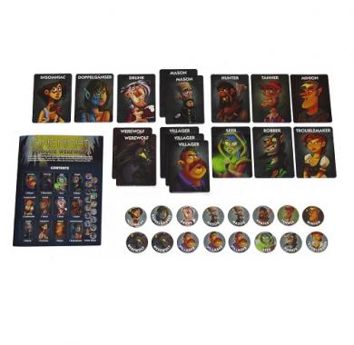 Drustvena igra, drustvene igre, Beograd, Prodaja, Srbija, zabava, party igre, igre zabavu, igre za okupljanje, party, fantasy, sci-fi, One Night Ultimate Werewolf - Daybreak
