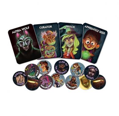 Drustvena igra, drustvene igre, Beograd, Prodaja, Srbija, zabava, party igre, igre zabavu, igre za okupljanje, party, fantasy, sci-fi, One Night Ultimate Werewolf - Daybreak