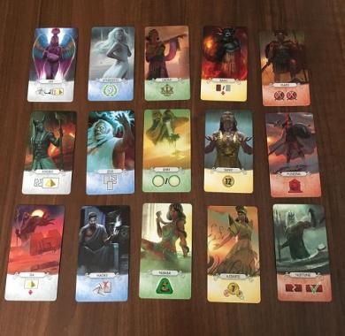 Drustvena igra, drustvene igre, Beograd, Prodaja, Srbija, zabava, strategija, fantasy, sci-fi, 7 Wonders Duel: Pantheon