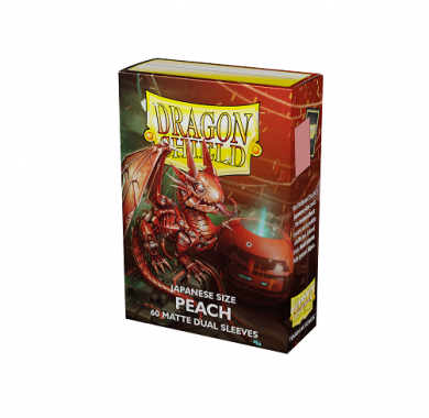 Yu-gi-oh, Prodaja,Srbija,Beograd, Dragon Shield, slivovi, Yugioh oprema, Dragon Shield Dual Matte - Peach