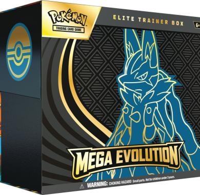 Pokemon TCG Mega Evolution Elite Trainer Box Mega Lucario Pokémon, Pokemon, Pokemoni Srbija, Beograd, Prodaja, Pikachu, Charizard, Pokemon TCG booster, Pokemon TCG Mega Evolution Elite Trainer Box Mega Lucario