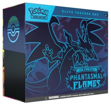Pokémon, Pokemon, Pokemoni Srbija, Beograd, Prodaja, Pikachu, Charizard, Pokemon TCG booster, Pokemon TCG Mega Evolution Phantasmal Flames Elite Trainer Box