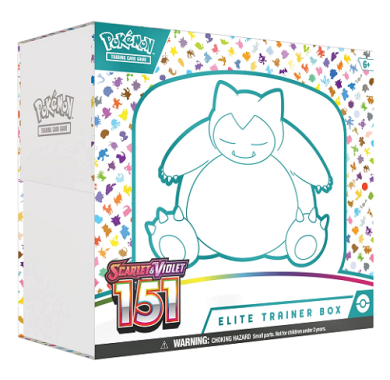 Pokémon, Pokemon, Pokemoni Srbija, Beograd, Prodaja, Pikachu, Charizard, Pokemon TCG booster, Pokemon TCG Scarlet & Violet "151" Elite Trainer Box