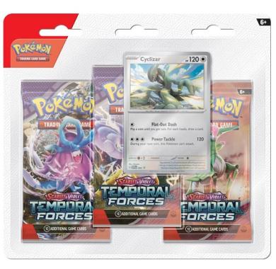 Pokémon, Pokemon, Pokemoni Srbija, Beograd, Prodaja, Pikachu, Charizard, Pokemon TCG booster, Pokemon TCG Temporal Forces 3-Booster Blister Cyclizar