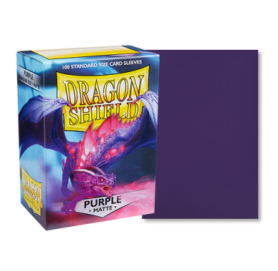 One Piece Card Game, MTG, Pokemon, Digimon TCG, Prodaja,Srbija,Beograd, Dragon Shield, slivovi, Dragon Shield, Dragon Shield Standard Size Matte Sleeves - Purple